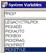 System Variables