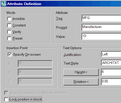 Attribute Definition