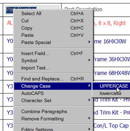 Double-click options