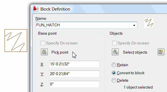 Create a block