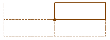 Rectangle corner point