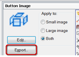 Button Image dialog