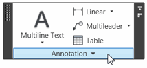 Ribbon panel