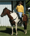 Michael on horse