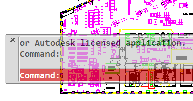 Transparent command line