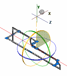 Using the Rotate Gizmo